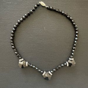 Vintage Bead & Rhinestone Necklace